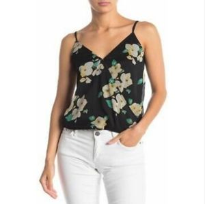 Free Press Patterned Surplice Neck Cami